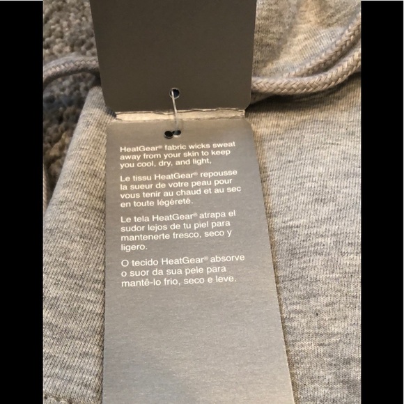 NWT Under Armour Mens Heatgear Fleece Hoodie. - Picture 6 of 7